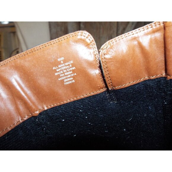 The Children’s Place Black And Brown Riding Boots Toddler Size 8 - Picture 6 of 11